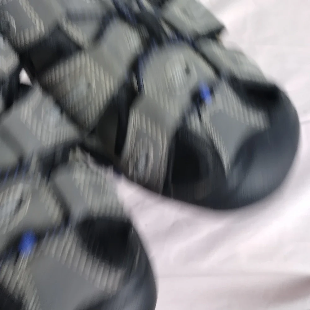 Brown Oak Sandals Mens Sz 13 Gray Walking Boating Hiking Outdoors Waterproof